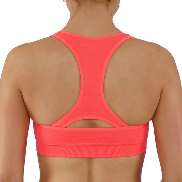 Coral high Impact Sports Bra high-impact Active Wireless Racer Back - Picture 2 of 6